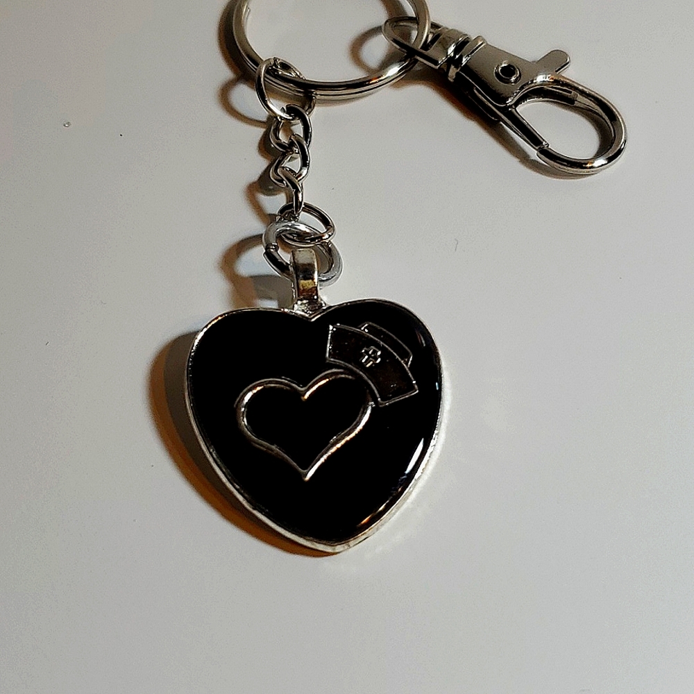 Key chain hand crafted purse charm resin